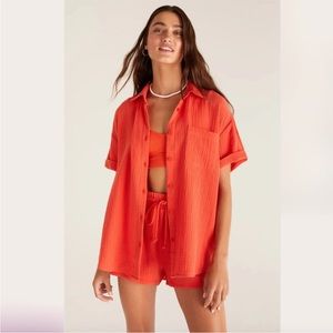 NWT Z Supply Sundown Gauze Resort Set